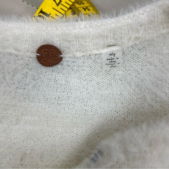 Free People FP One Wyatt Fuzzy Batwing Cardigan Sweater - Picture 13 of 16